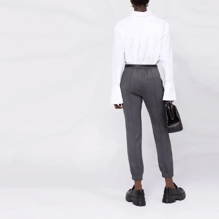 Alexander McQueen Pressed crease Trousers-2