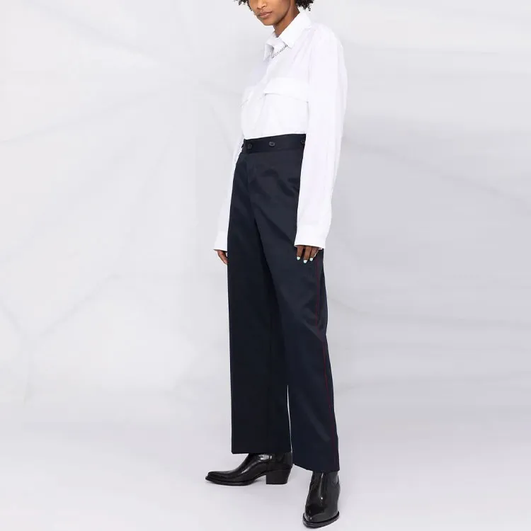 Maison Margiela Casual Pants Women's Navy-3