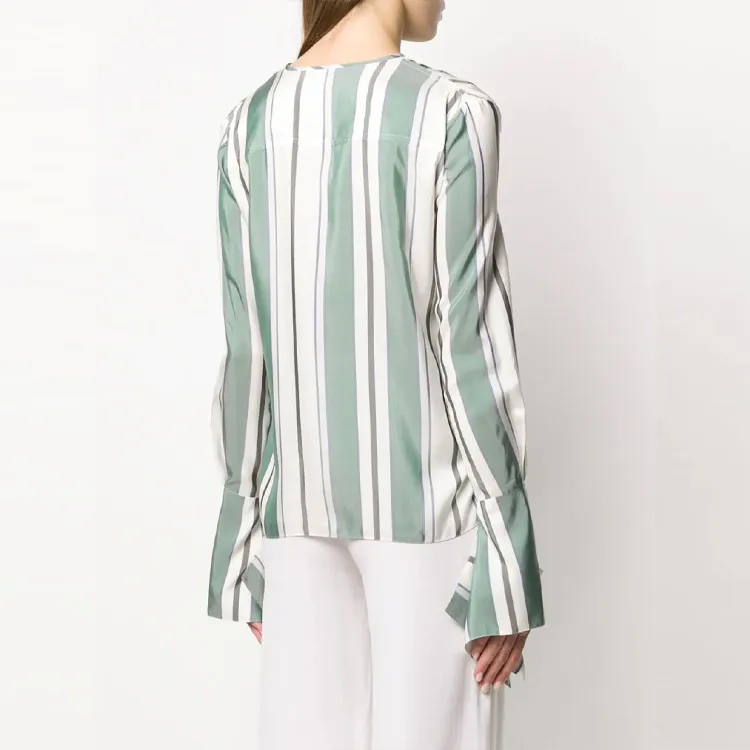 Lanvin Awning Stripe Blouse-2