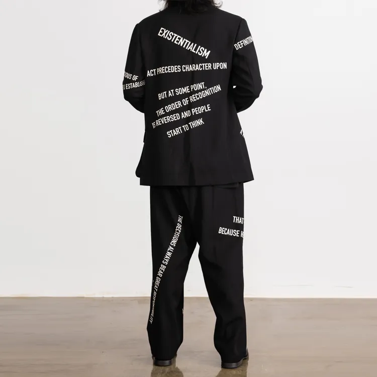 Yohji Yamamoto Casual Pants Men Black-3