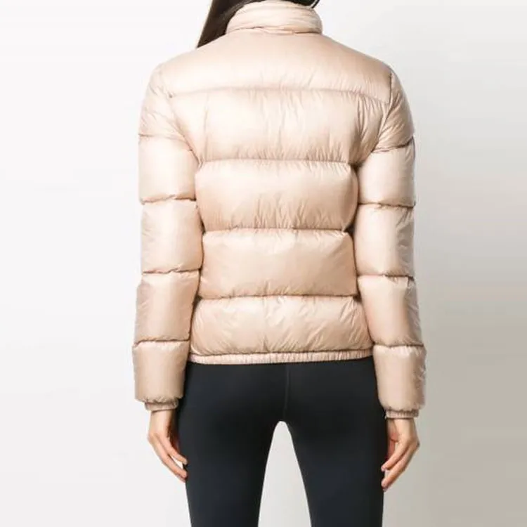 Moncler Lannic Full Zip Puffer Jacket With Two Pockets 'Pink'-2