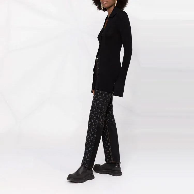 AMBUSH FW21 Slim Fit Knitwear Women's Black-3