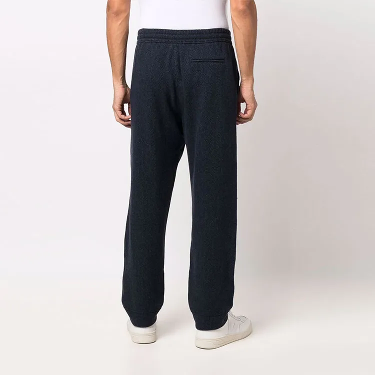 EMPORIO ARMANI Knitted Sweatpants Men's Marine Blue-2