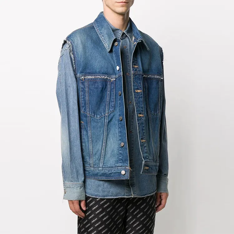 AMBUSH Denim Jackets Unisex Blue-3
