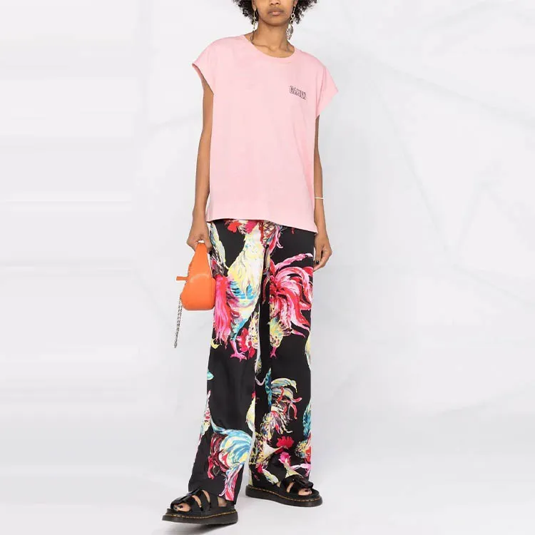 GANNI T-Shirts Women's Pink-1