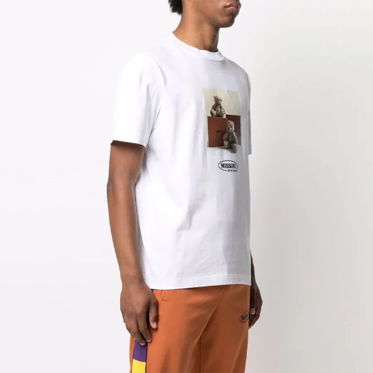 PALM ANGELS X Missoni Bear T shirt-3