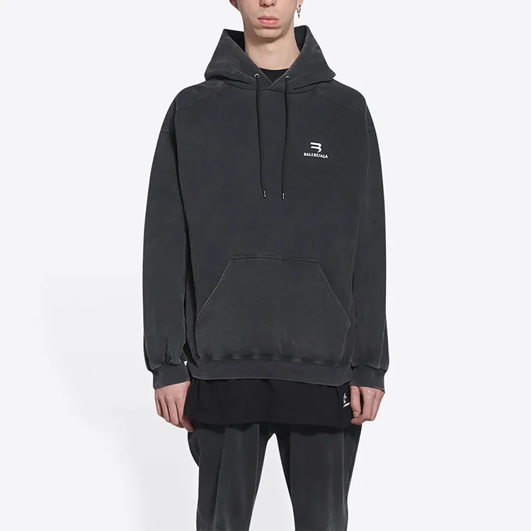 Balenciaga Sporty B Medium Fit Hoodie-3