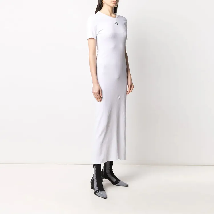 Marine Serre Cocoon T shirt Maxi Dress-2