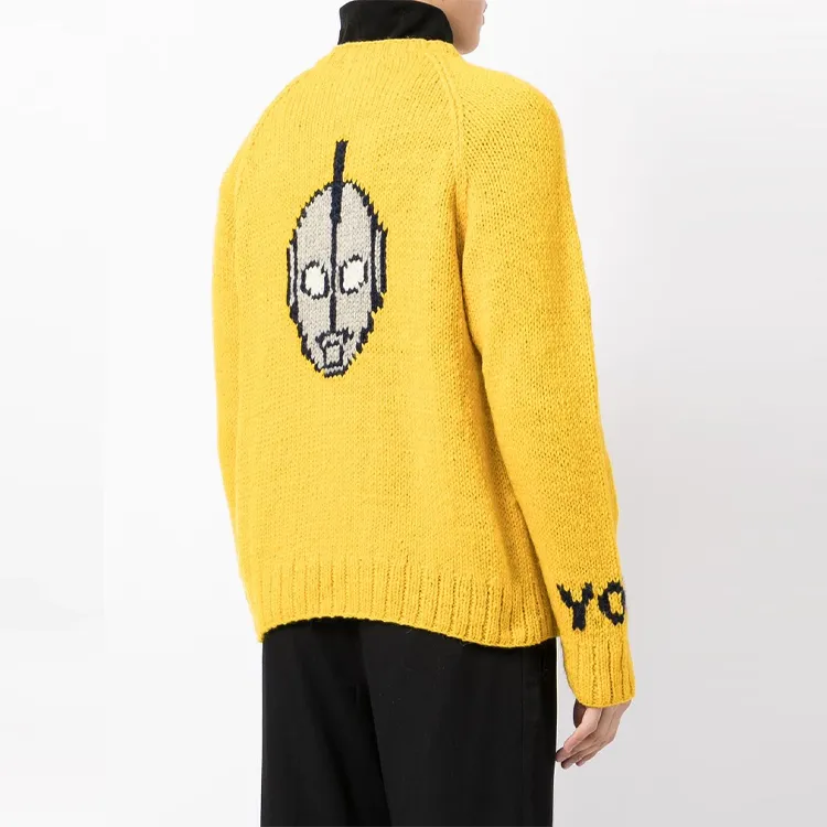Yohji Yamamoto Sweaters Men Yellow-3