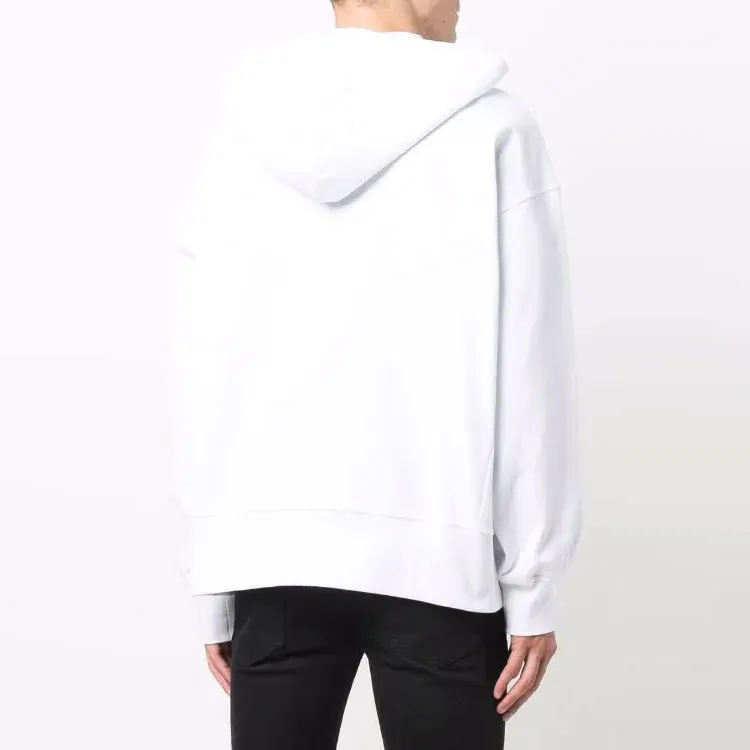 Alexander McQueen Skull Print Half Zip Hoodie-3