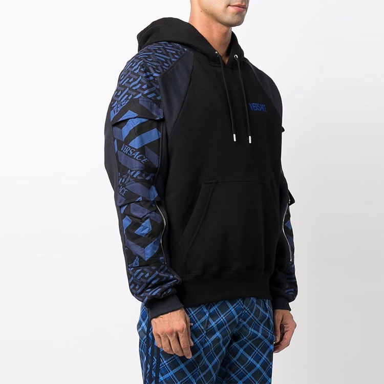 VERSACE Sweatshirts Men Black - POIZON
