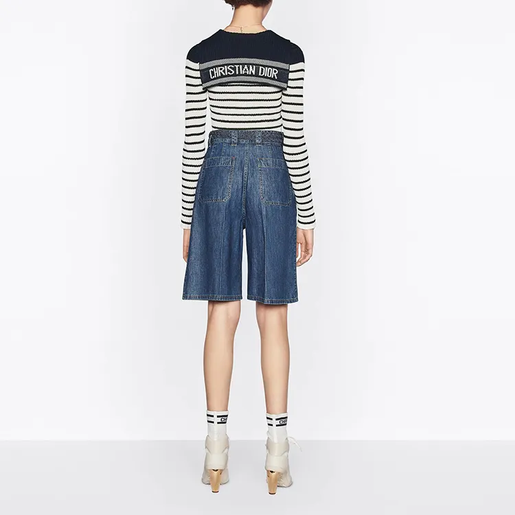 DIOR SS22 Sweater Women's Marine Blue-3