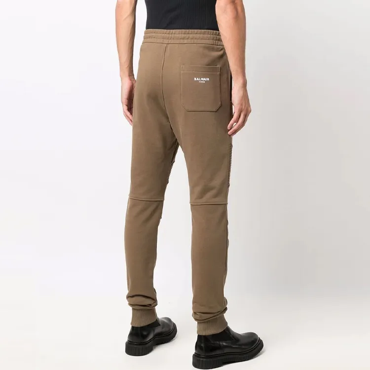 BALMAIN Drawstring Slim fit Track Pants-2