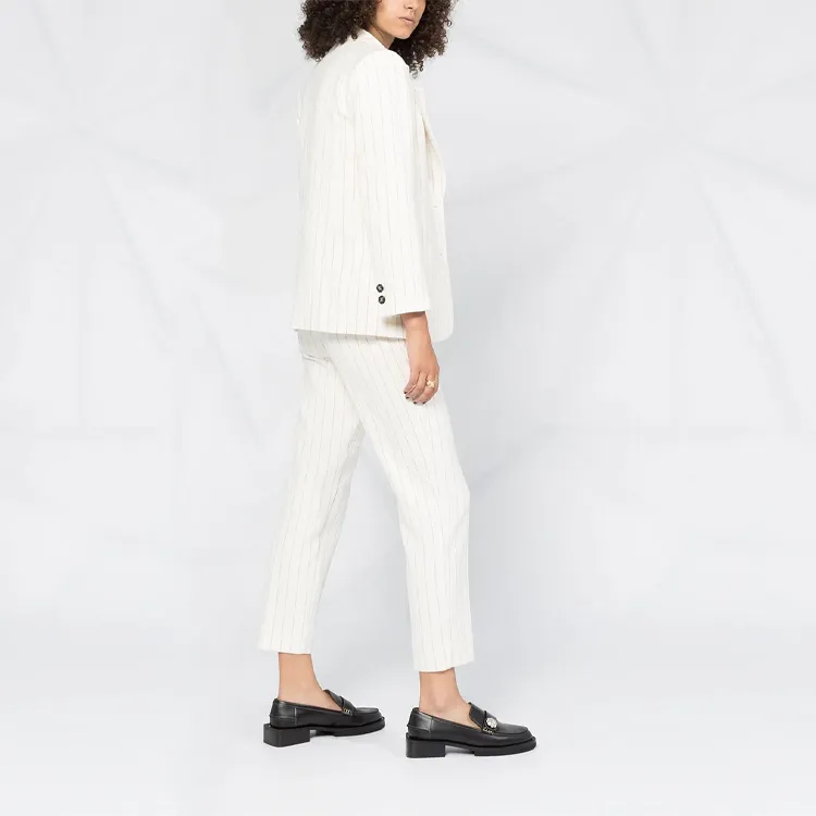GANNI Business Suits Women's White-3