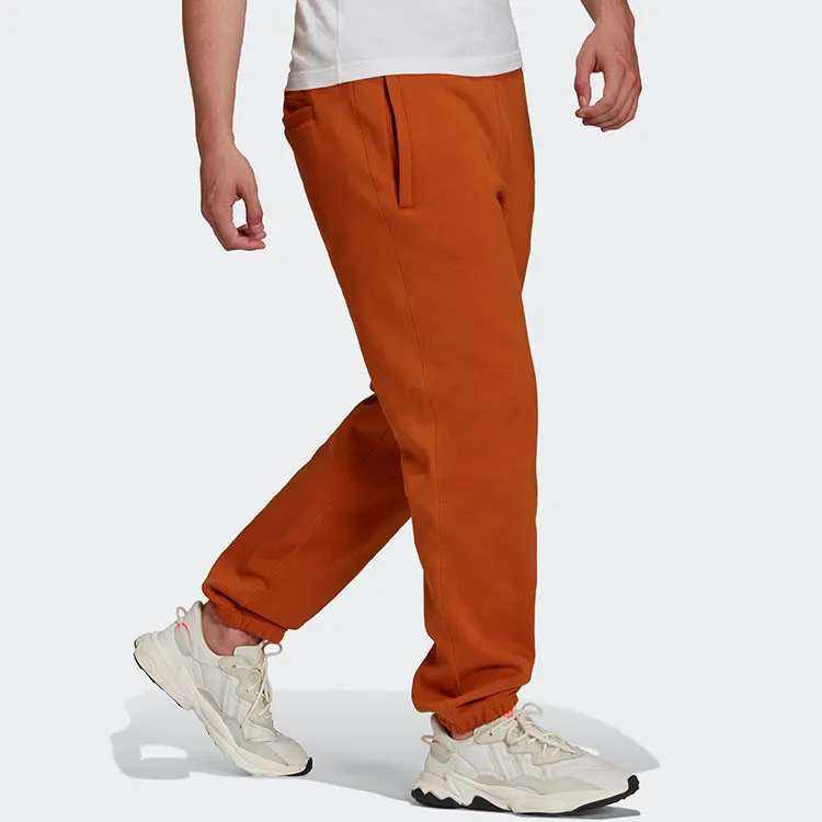 Adidas Originals Trefoil Knitted Sweatpants Men Orange Red-3