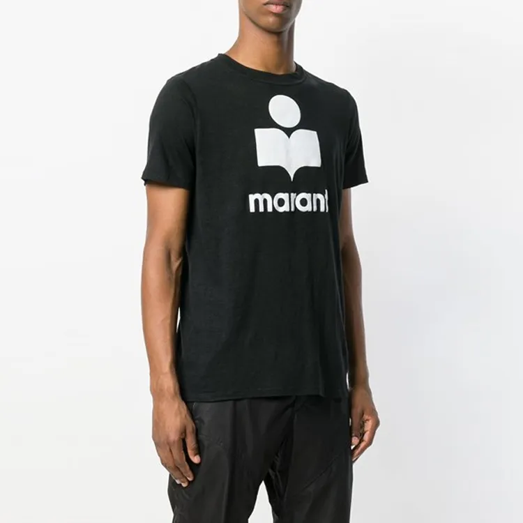 ISABEL MARANT Logo Print Karman T Shirt-3