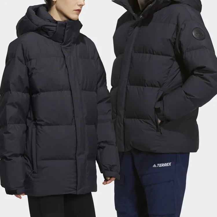 Adidas Down Jacket Unisex Black-4
