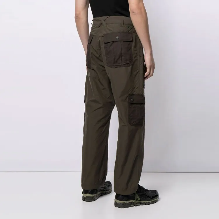 White Mountaineering Multi pocket Cotton blend Parachute Trousers-2