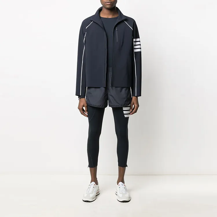THOM BROWNE 4 Bar Motif Performance Jacket-2