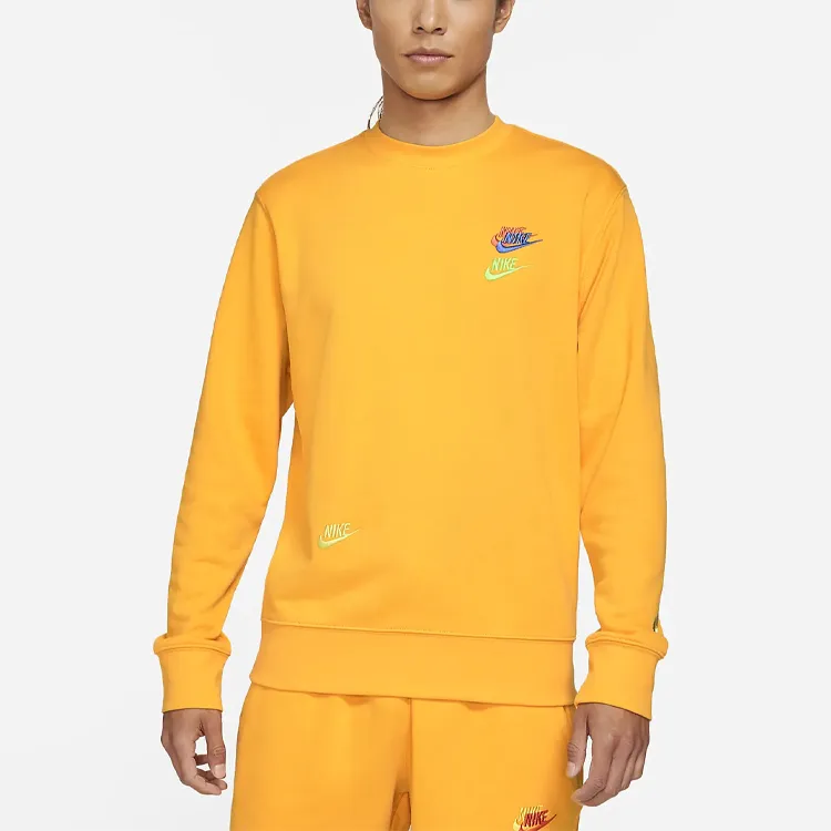 Nike Sweatshirts Men Yellow-4