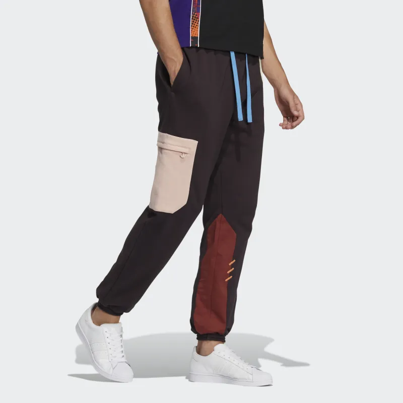 Adidas Originals Knitted Sports Pants Unisex Tan-5