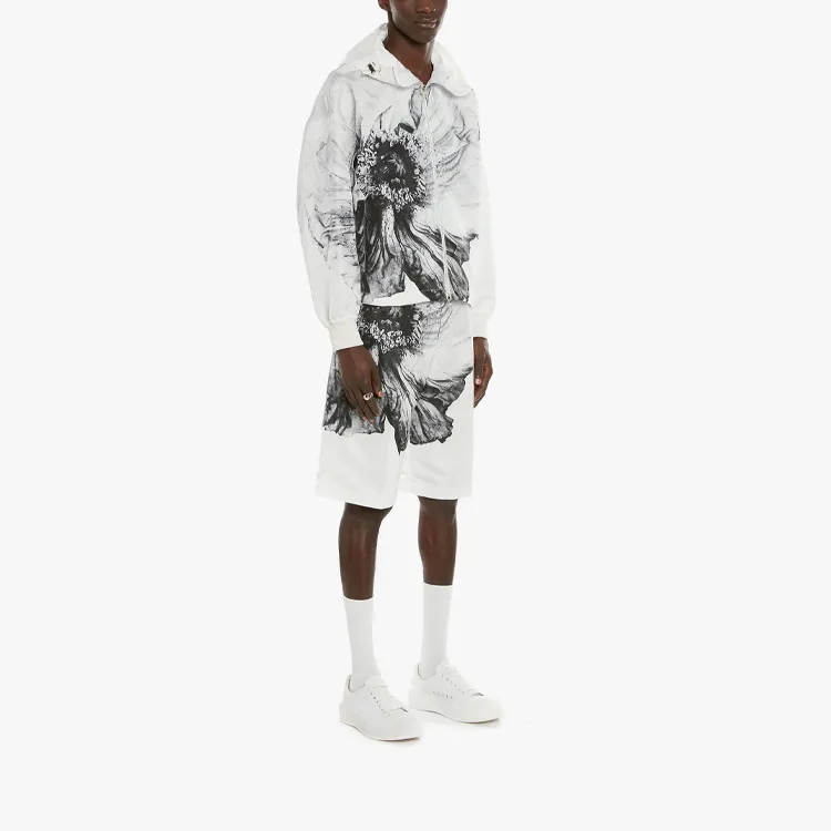 Alexander McQueen SS22 Casual Shorts Men's White-3