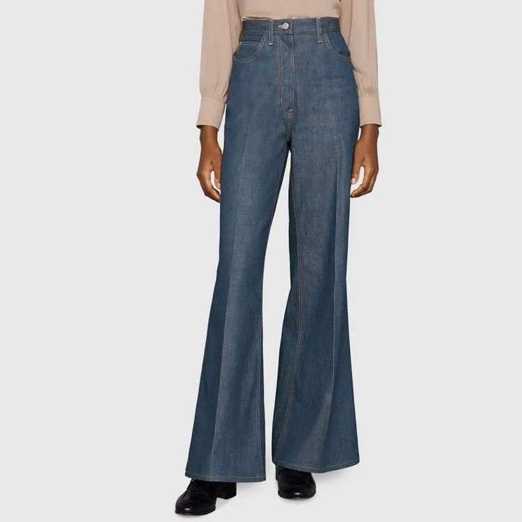 GUCCI Jeans Women's Blue-1