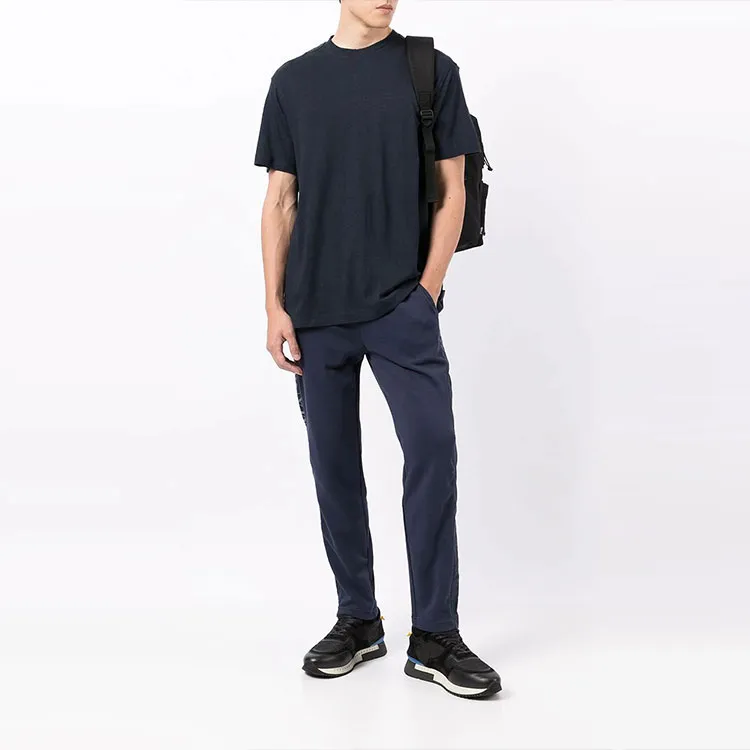 ARMANI EXCHANGEAE FW21 Knitted Sweatpants Men's Blue-1