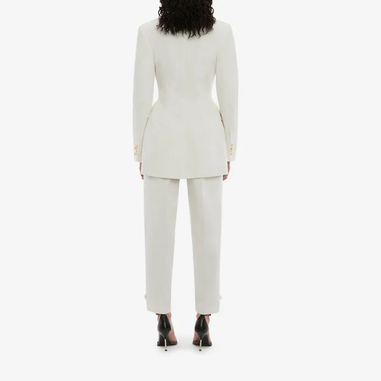 Alexander McQueen Double Breasted Buttoned Jacket-2