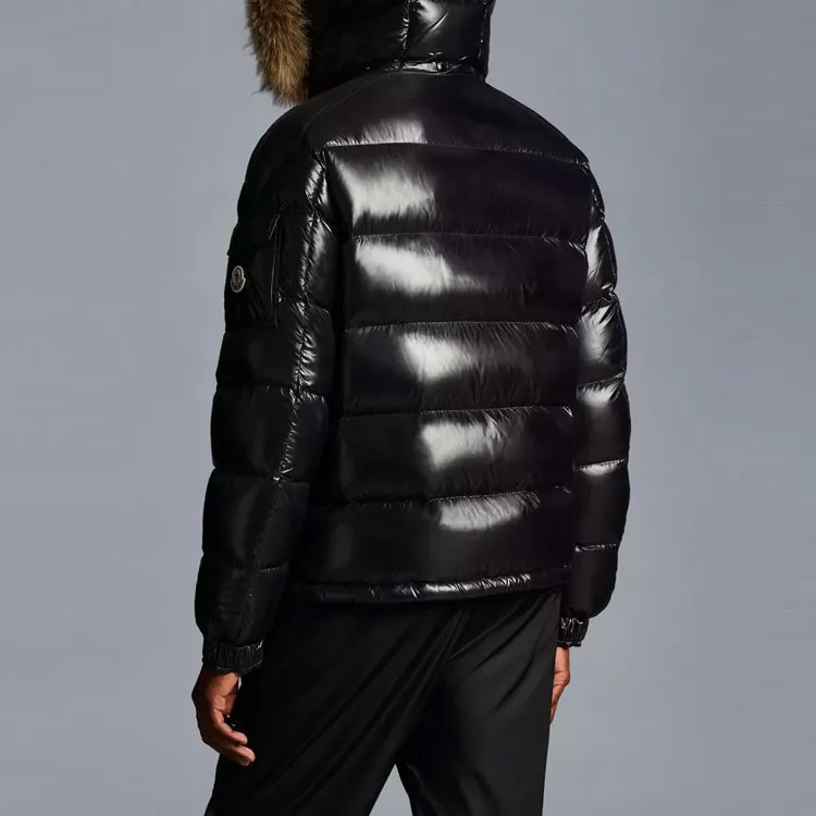 Moncler Down Jacket Winter Men's Black-3
