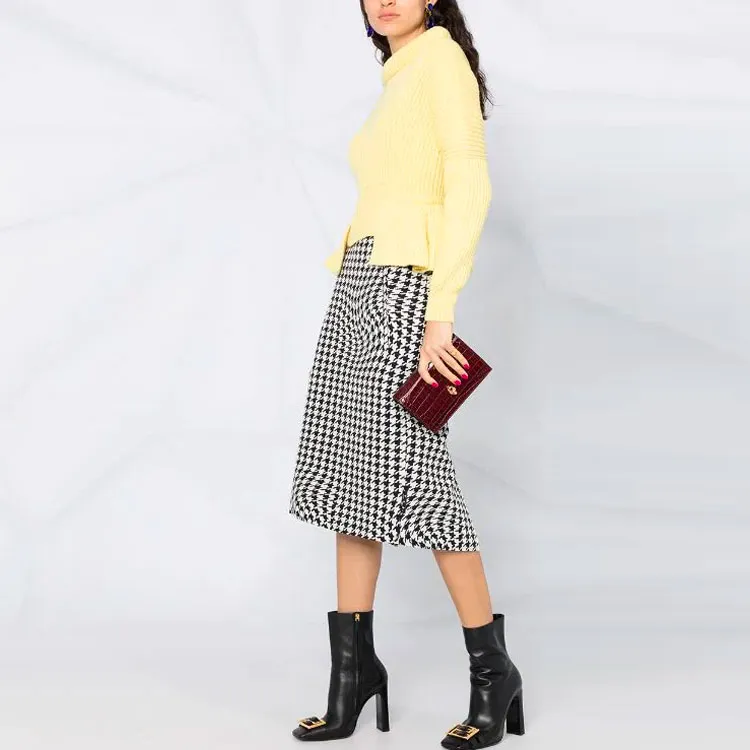 Alexander McQueen FW21 Sweater Women's Yellow-3