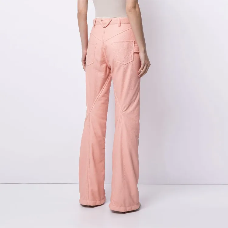 Bottega Veneta Casual Pants Women's Pink-3