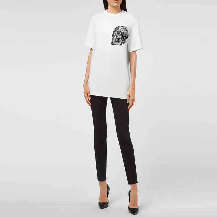 PHILIPP PLEIN T Shirts Unisex White-2