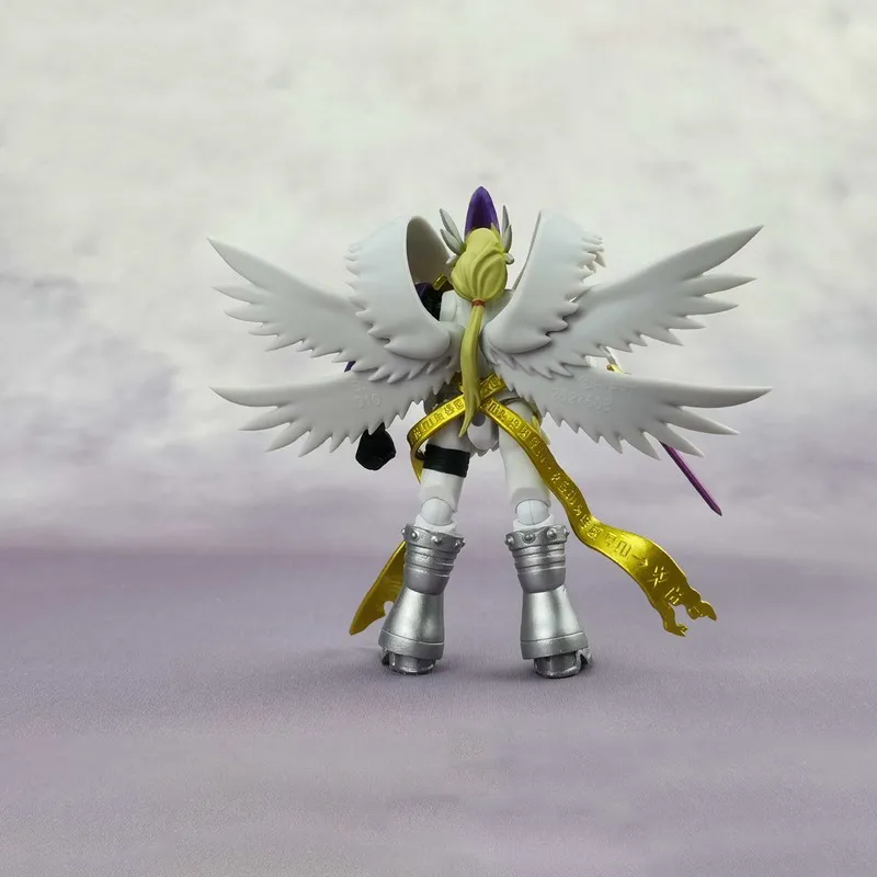 BANDAI Tentomon Digimon Anime Character Metal Garurumon Palm-Operated SHODO Food Play Assembled Models-4