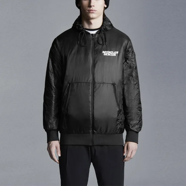 MONCLER GENIUS Down Jackets Men Black-2
