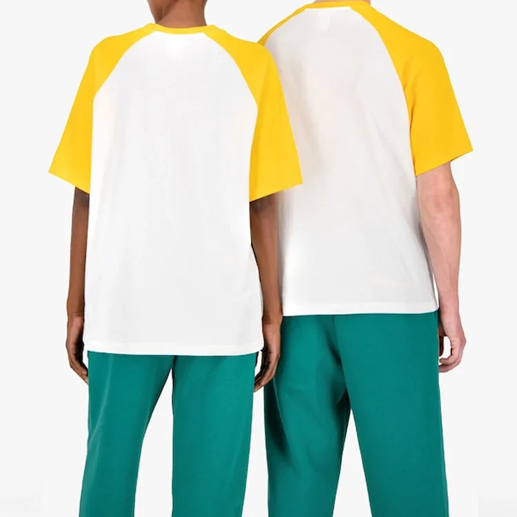 Champion x Stranger Things Raglan Sleeve T-Shirt Unisex White Yellow US Version-2