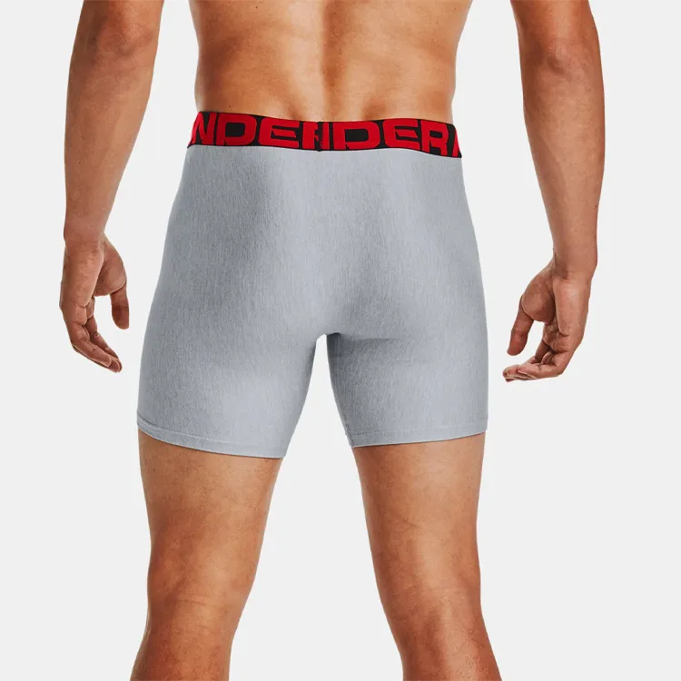 Under Armour Tech Boxerjock Underpants Men's 2 Pack Gray-4