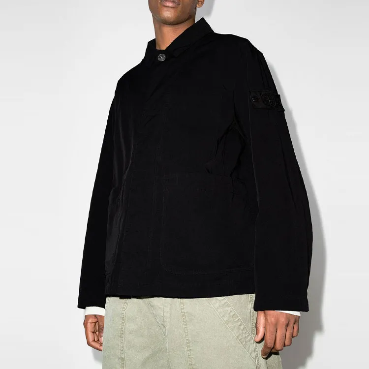 STONE ISLAND Jackets Men Black-2