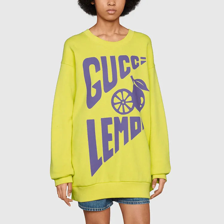 GUCCI Logo print Long sleeve Sweatshirt-3