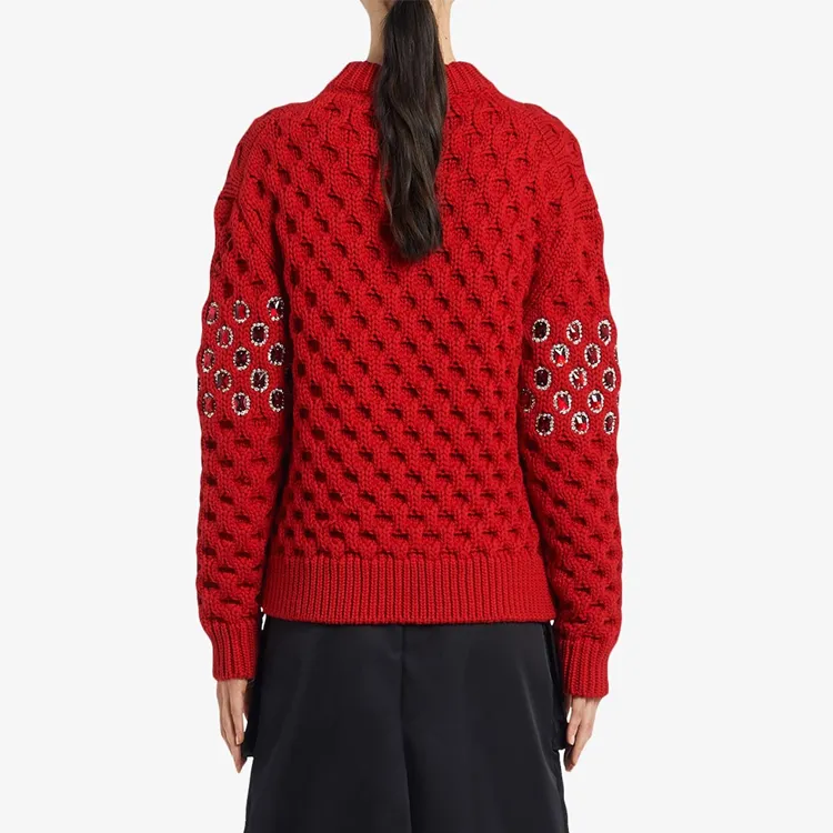 PRADA Sweaters Women's Red-2