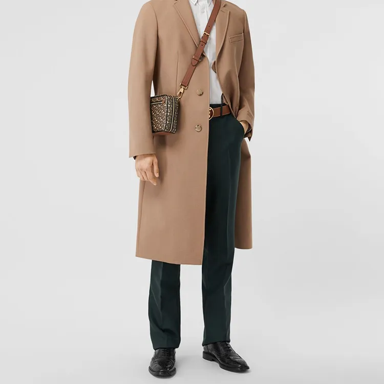 Burberry Canvas Shoulder Bag Crossbody Bag Regular Men's Mule Brown-7