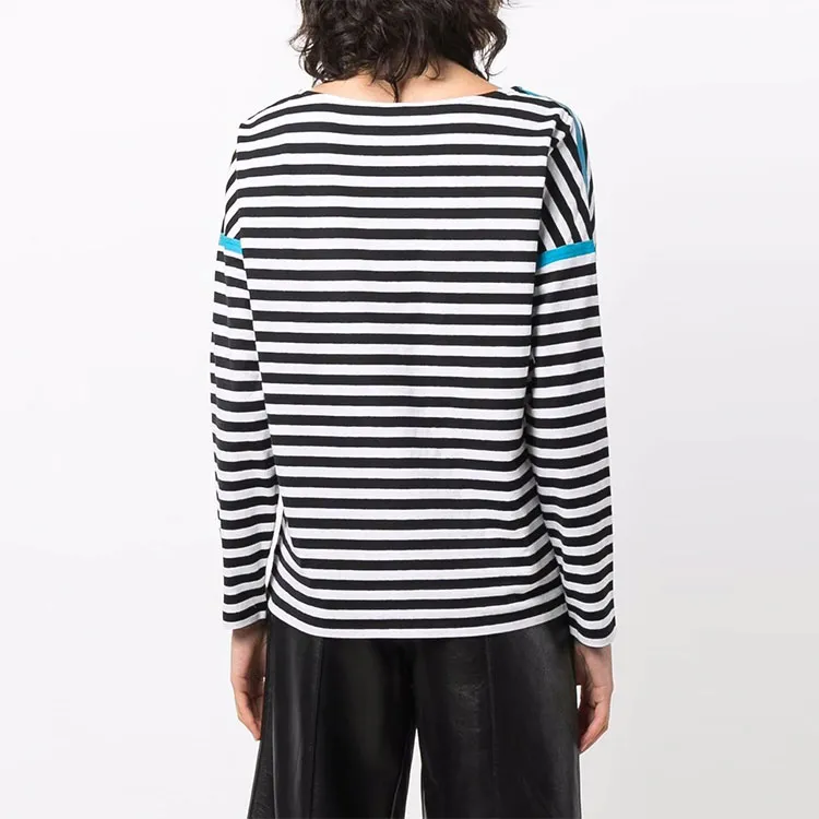 THEORY T-Shirts Women's Black/White-3