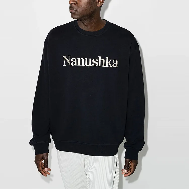 NANUSHKA Remy Embroidered Logo Sweatshirt-2