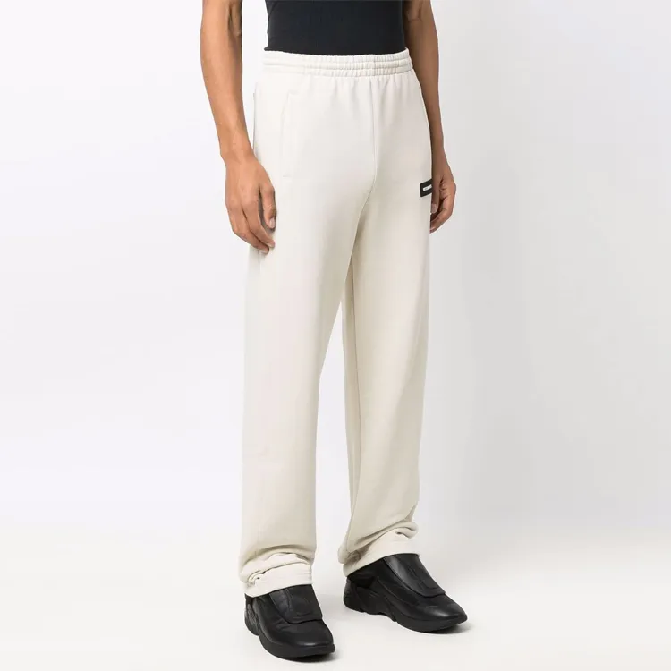 Vetements Logo Patch Tapered Leg Sweatpants-4