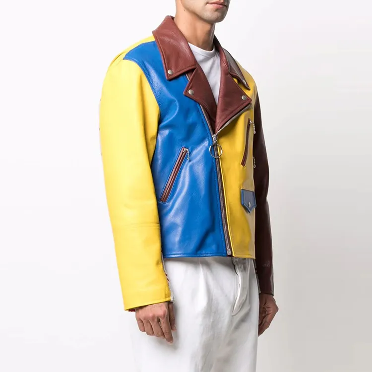 MARNI Leather Jackets Men Multicolor-3