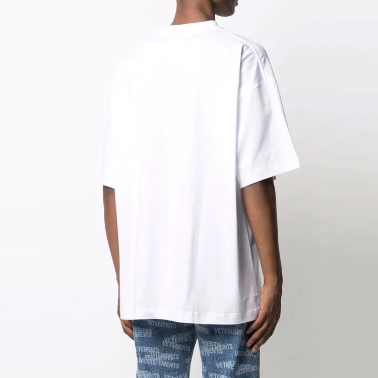 Vetements T-Shirts Unisex White-3