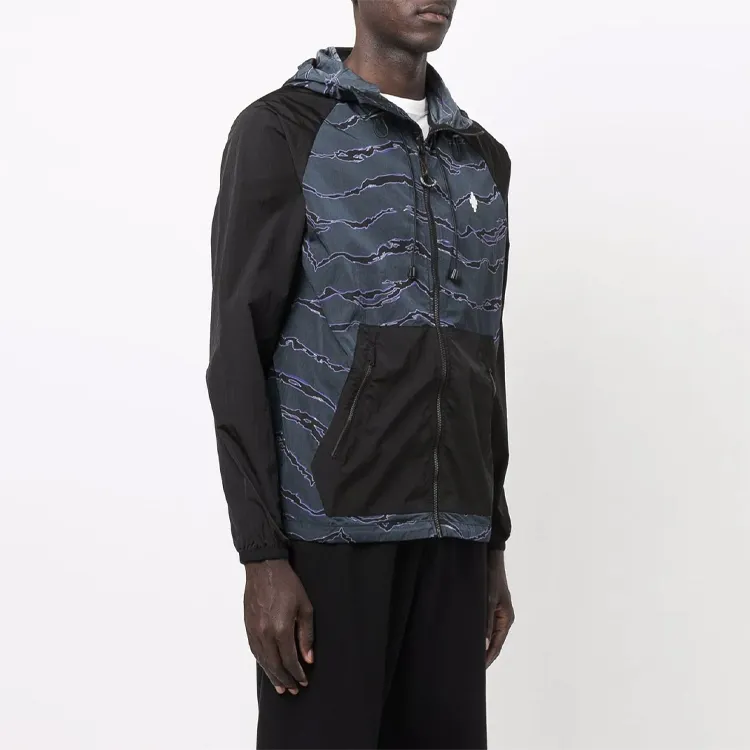 Marcelo Burlon Cross Print Windbreaker Jacket-3