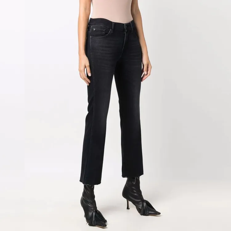 SEVEN FOR ALL MANKIND Slim Kick High rise Bootcut Jeans-2
