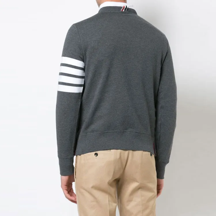 THOM BROWNE Classic Loopback 4 Bar Sweatshirt-3