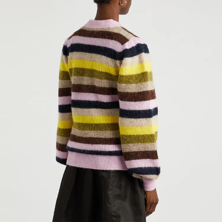 GANNI FW21 Fitted Sweater Women's Multicolor-2